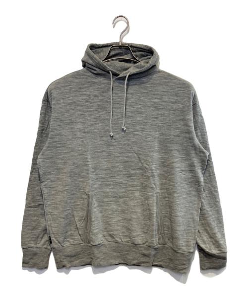 Icebreaker（アイスブレーカー）Icebreaker (アイスブレーカー) REAL FLEECE PULLOVER グレー サイズ:Mの古着・服飾アイテム