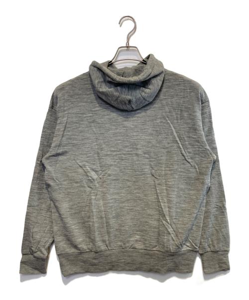 Icebreaker（アイスブレーカー）Icebreaker (アイスブレーカー) REAL FLEECE PULLOVER グレー サイズ:Mの古着・服飾アイテム