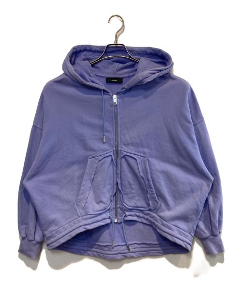 DIESEL（ディーゼル）DIESEL (ディーゼル) F-Billy-Logo Hoodie パープル サイズ:XXSの古着・服飾アイテム