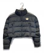 adidasアディダス）の古着「SHORT SYNTH TECH DOWN PUFFER JACKET」｜ブラック