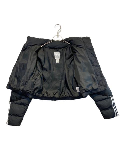 adidas（アディダス）adidas (アディダス) SHORT SYNTH TECH DOWN PUFFER JACKET ブラック サイズ:Lの古着・服飾アイテム