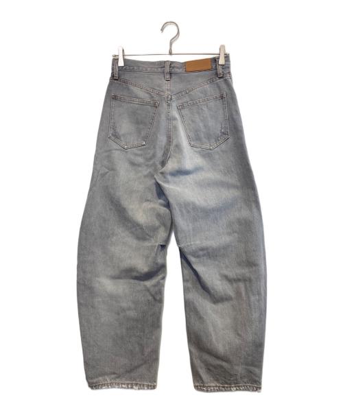 Curensology（カレンソロジー）Curensology (カレンソロジー) ユーズドカーヴィーデニムパンツ グレー サイズ:36の古着・服飾アイテム