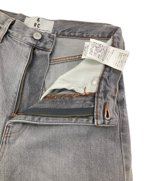 Curensology（カレンソロジー）Curensology (カレンソロジー) ユーズドカーヴィーデニムパンツ グレー サイズ:36の古着・服飾アイテム