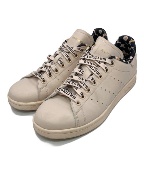 adidas（アディダス）adidas (アディダス) marimekko (マリメッコ) STANSMITH ベージュ サイズ:US5 1/2の古着・服飾アイテム