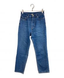 DEUXIEME CLASSE（ドゥーズィエム クラス）の古着「スリムクロップドデニム」｜インディゴ