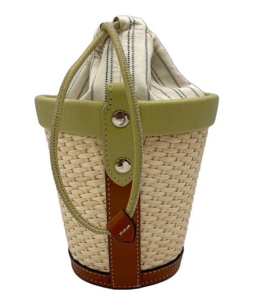 Maison Margiela（メゾンマルジェラ）Maison Margiela (メゾンマルジェラ) ファイヤーバケットバッグ ベージュの古着・服飾アイテム