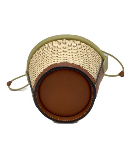 Maison Margiela（メゾンマルジェラ）Maison Margiela (メゾンマルジェラ) ファイヤーバケットバッグ ベージュの古着・服飾アイテム