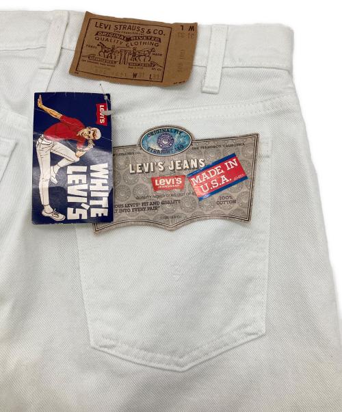 LEVI'S（リーバイス）LEVI'S (リーバイス) デニムパンツ ホワイト サイズ:31×33の古着・服飾アイテム