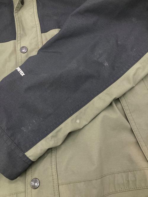 THE NORTH FACE（ザ ノース フェイス）THE NORTH FACE (ザ ノース フェイス) Mountain Light Jacket カーキ×ブラック サイズ:XLの古着・服飾アイテム
