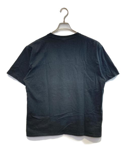 A BATHING APE（ア ベイシング エイプ）A BATHING APE (ア ベイシング エイプ) BAPE SILICON LOGO TEE ブラック サイズ:XLの古着・服飾アイテム