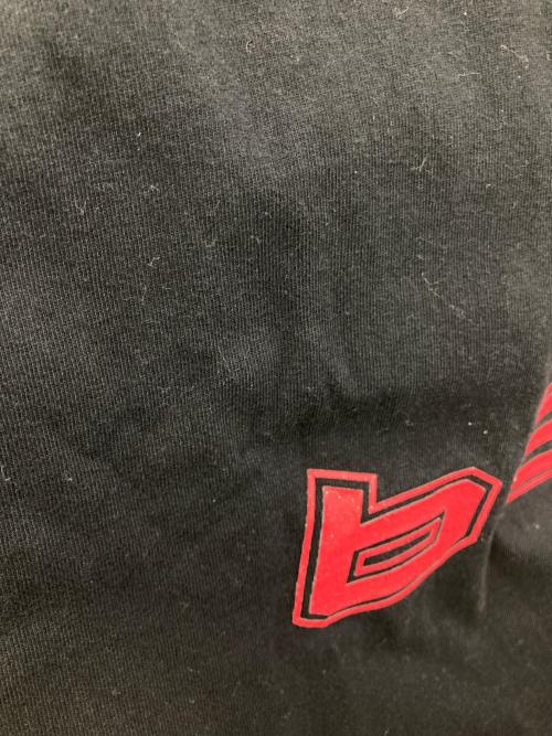 A BATHING APE（ア ベイシング エイプ）A BATHING APE (ア ベイシング エイプ) BAPE SILICON LOGO TEE ブラック サイズ:XLの古着・服飾アイテム