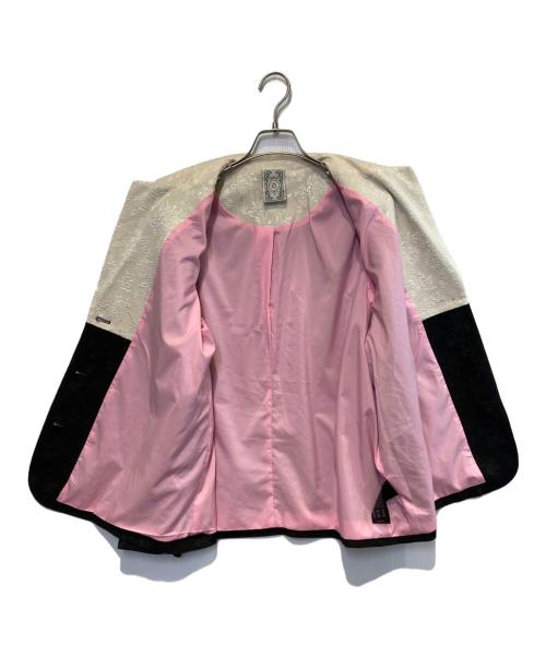 Tnewties（トゥエンティーズ）Tnewties (トゥエンティーズ) ジャガード3Bジャケット ブラック サイズ:Lの古着・服飾アイテム