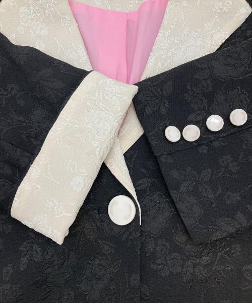 Tnewties（トゥエンティーズ）Tnewties (トゥエンティーズ) ジャガード3Bジャケット ブラック サイズ:Lの古着・服飾アイテム