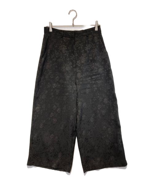 Tnewties（トゥエンティーズ）Tnewties (トゥエンティーズ) ジャガードパンツ ブラック サイズ:Lの古着・服飾アイテム