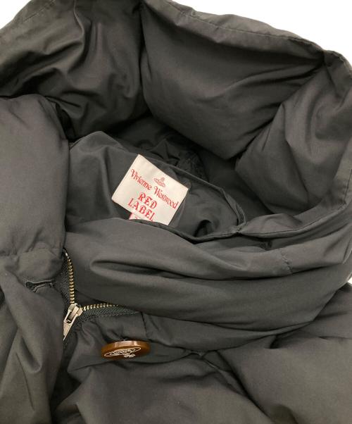 Vivienne Westwood RED LABEL（ヴィヴィアンウエストウッドレッドレーベル）Vivienne Westwood RED LABEL (ヴィヴィアンウエストウッドレッドレーベル) ボリュームカラーダウンコート ブラック サイズ:Mの古着・服飾アイテム