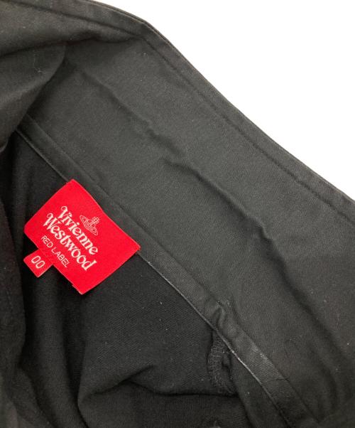 Vivienne Westwood RED LABEL（ヴィヴィアンウエストウッドレッドレーベル）Vivienne Westwood RED LABEL (ヴィヴィアンウエストウッドレッドレーベル) フリルポロシャツワンピース ブラック サイズ:00の古着・服飾アイテム