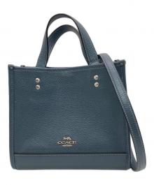 COACH（コーチ）の古着「デンプシー トート22」｜ネイビー