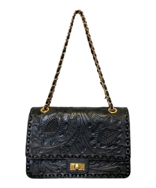 Carving Tribes（カービングトライブス）Carving Tribes (カービングトライブス) Carving Chain BAG ブラックの古着・服飾アイテム