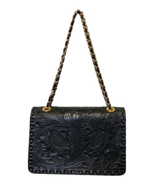 Carving Tribes（カービングトライブス）Carving Tribes (カービングトライブス) Carving Chain BAG ブラックの古着・服飾アイテム