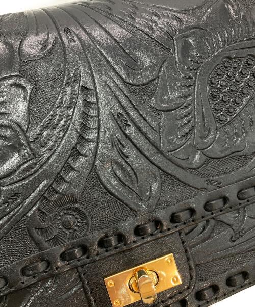 Carving Tribes（カービングトライブス）Carving Tribes (カービングトライブス) Carving Chain BAG ブラックの古着・服飾アイテム