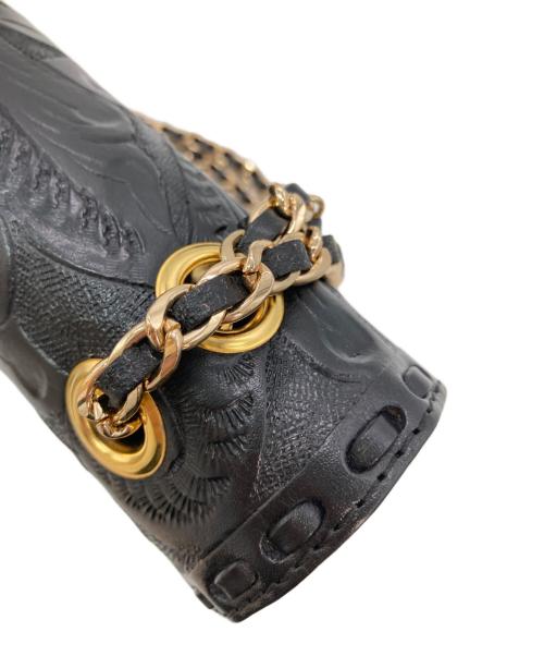 Carving Tribes（カービングトライブス）Carving Tribes (カービングトライブス) Carving Chain BAG ブラックの古着・服飾アイテム