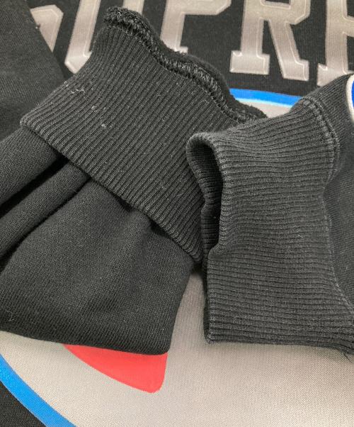 Champion（チャンピオン）Champion (チャンピオン) SUPREME (シュプリーム) chrome crewneck ブラック サイズ:Sの古着・服飾アイテム