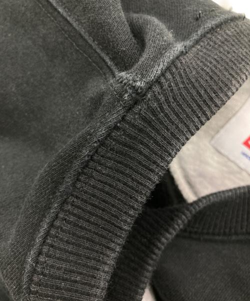 Champion（チャンピオン）Champion (チャンピオン) SUPREME (シュプリーム) chrome crewneck ブラック サイズ:Sの古着・服飾アイテム