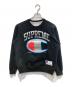 Champion（チャンピオン）の古着「chrome crewneck」｜ブラック