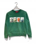 SUPREME×Mike Kelleyシュプリーム×マイクケリー）の古着「ahh youth crewneck」｜グリーン