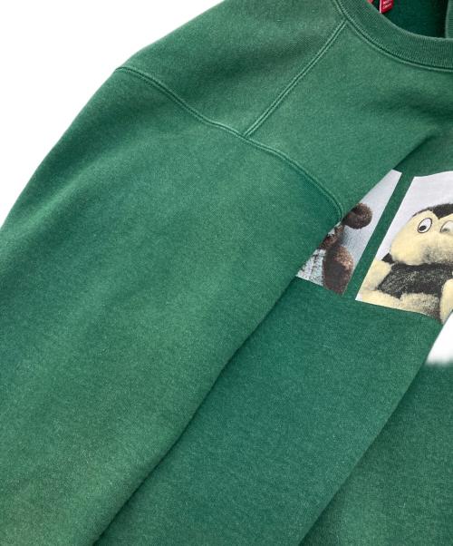 SUPREME（シュプリーム）SUPREME (シュプリーム) Mike Kelley (マイクケリー) ahh youth crewneck グリーン サイズ:Sの古着・服飾アイテム