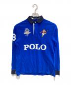 POLO RALPH LAURENポロ・ラルフローレン）の古着「ラガーシャツ」｜ブルー