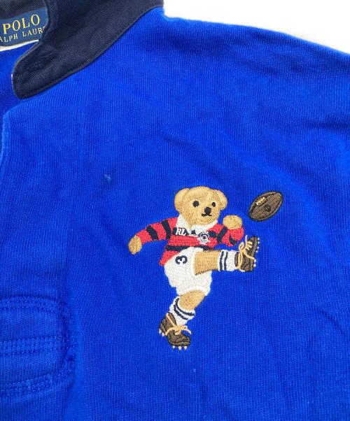 POLO RALPH LAUREN（ポロ・ラルフローレン）POLO RALPH LAUREN (ポロ・ラルフローレン) ラガーシャツ ブルー サイズ:Sの古着・服飾アイテム