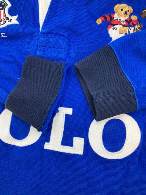POLO RALPH LAUREN（ポロ・ラルフローレン）POLO RALPH LAUREN (ポロ・ラルフローレン) ラガーシャツ ブルー サイズ:Sの古着・服飾アイテム