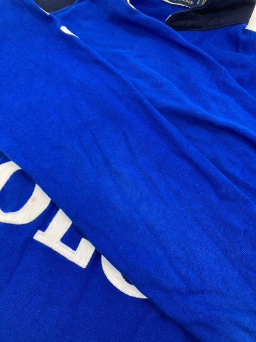 POLO RALPH LAUREN（ポロ・ラルフローレン）POLO RALPH LAUREN (ポロ・ラルフローレン) ラガーシャツ ブルー サイズ:Sの古着・服飾アイテム