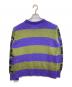 MARC JACOBS (マークジェイコブス) STRAY RATS (ステイラッツ) ボーダーニット パープル×グリーン サイズ:M：6000円