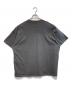 I.mdelusion (アイムデルーション) Printed Leather Cross Vintage Washed Tee グレー サイズ:M：5000円