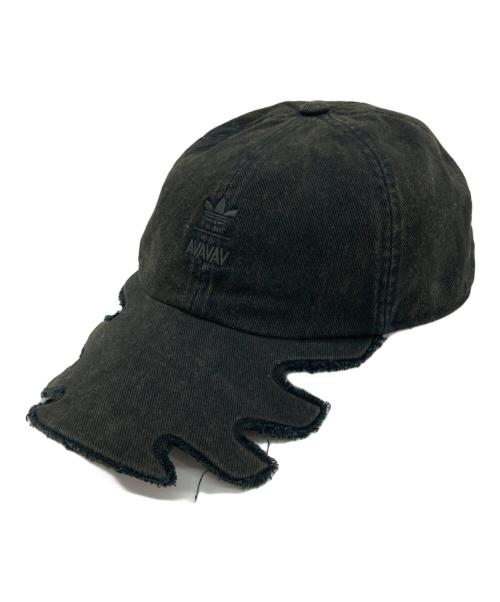 adidas（アディダス）adidas (アディダス) Avavav (アヴァヴァヴ) SLASHED CAP ブラック 未使用品の古着・服飾アイテム