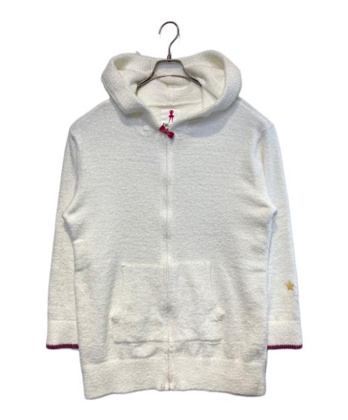 PEACH JOHN（ピーチジョン）PEACH JOHN (ピーチジョン) 推しの子 (オシノコ) ジップパーカー ホワイト サイズ:M 未使用品の古着・服飾アイテム