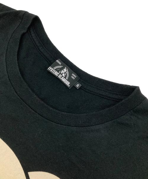 Hysteric Glamour（ヒステリックグラマー）Hysteric Glamour (ヒステリックグラマー) グラフィックプリントカットソー ブラック サイズ:Sの古着・服飾アイテム