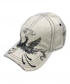 DIESELディーゼル）の古着「C-FENIXキャップ」｜ホワイト