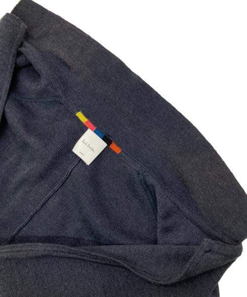 PAUL SMITH（ポールスミス）PAUL SMITH (ポールスミス) ニットジャケット グレー サイズ:Lの古着・服飾アイテム