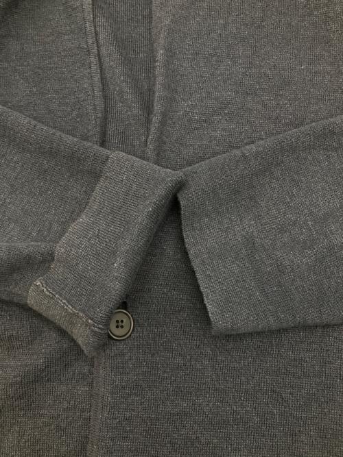 PAUL SMITH（ポールスミス）PAUL SMITH (ポールスミス) ニットジャケット グレー サイズ:Lの古着・服飾アイテム