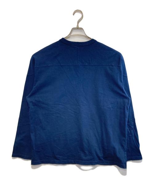 BARNS OUTFITTERS（バーンズアウトフィッターズ）BARNS OUTFITTERS (バーンズアウトフィッターズ) ナンバリングL/Sカットソー ネイビー サイズ:Lの古着・服飾アイテム