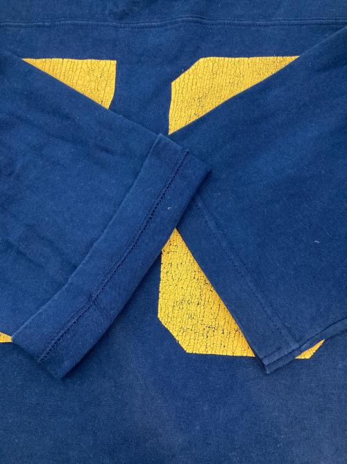 BARNS OUTFITTERS（バーンズアウトフィッターズ）BARNS OUTFITTERS (バーンズアウトフィッターズ) ナンバリングL/Sカットソー ネイビー サイズ:Lの古着・服飾アイテム