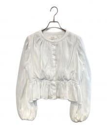 HER LIP TO（ハーリップトゥ）の古着「Prospect Chiffon Blouse」｜ホワイト