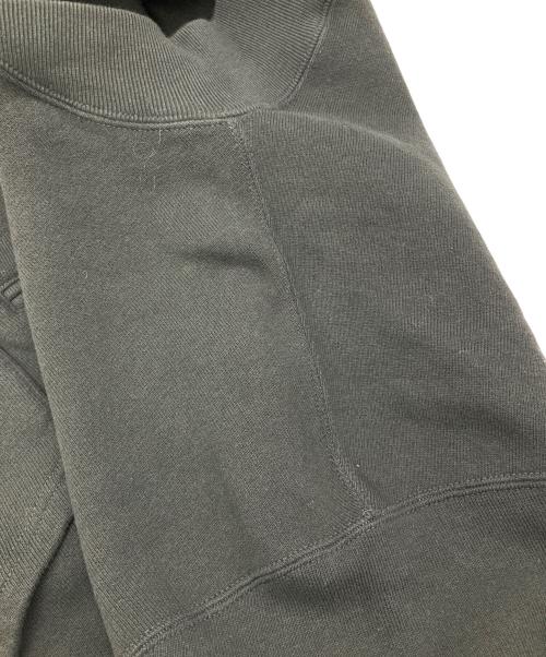 Champion REVERSE WEAVE（チャンピオン リバース ウィーブ）Champion REVERSE WEAVE (チャンピオン リバース ウィーブ) FRAMeWORK (フレームワーク) 別注11.5OZロゴハーフジップ ブラック サイズ:Mの古着・服飾アイテム