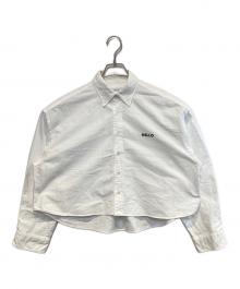 FRAMeWORK（フレームワーク）の古着「コットンオックスB.Dショートシャツ」｜ホワイト