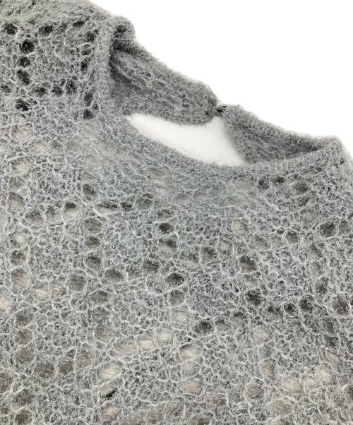 Lily Brown（リリーブラウン）Lily Brown (リリーブラウン) スノーニットワンピース グレー サイズ:Free 未使用品の古着・服飾アイテム