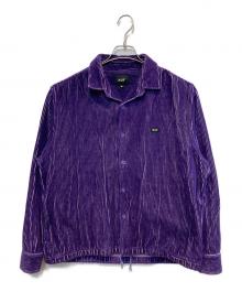 HUF（ハフ）の古着「コーデュロイシャツジャケット」｜パープル