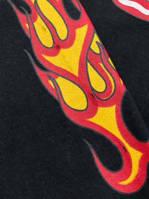 JELADO（ジェラード）JELADO (ジェラード) FLAME SLEEVE TEE ブラック サイズ:40の古着・服飾アイテム